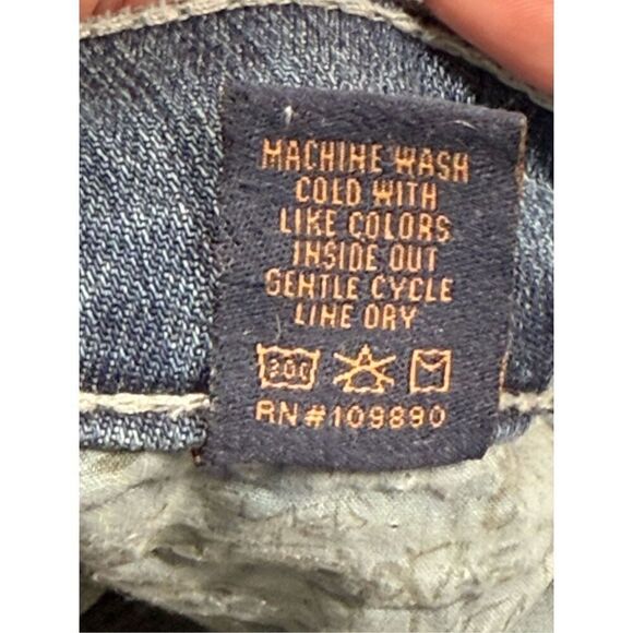 Seven7 Women's Straight Leg Denim Jean Size 8 - Picture 5 of 10